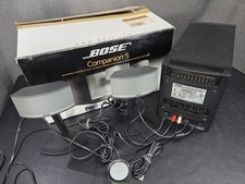 Bose Companion 5 Multimedia Speaker System Read Description For Parts Only 