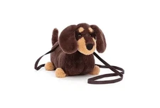 Cute Puppy Plush Shoulder Bag – Women Girls Furry Dog Crossbody Children’s Bag