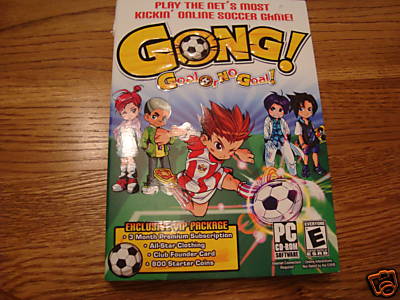 GONG! Goal Or No Goal! PC ROM Games Soccer Rated E Everyone NEW
