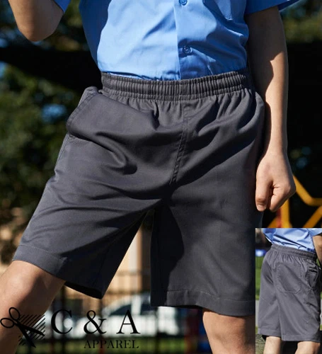 Boys elasticated sale school shorts