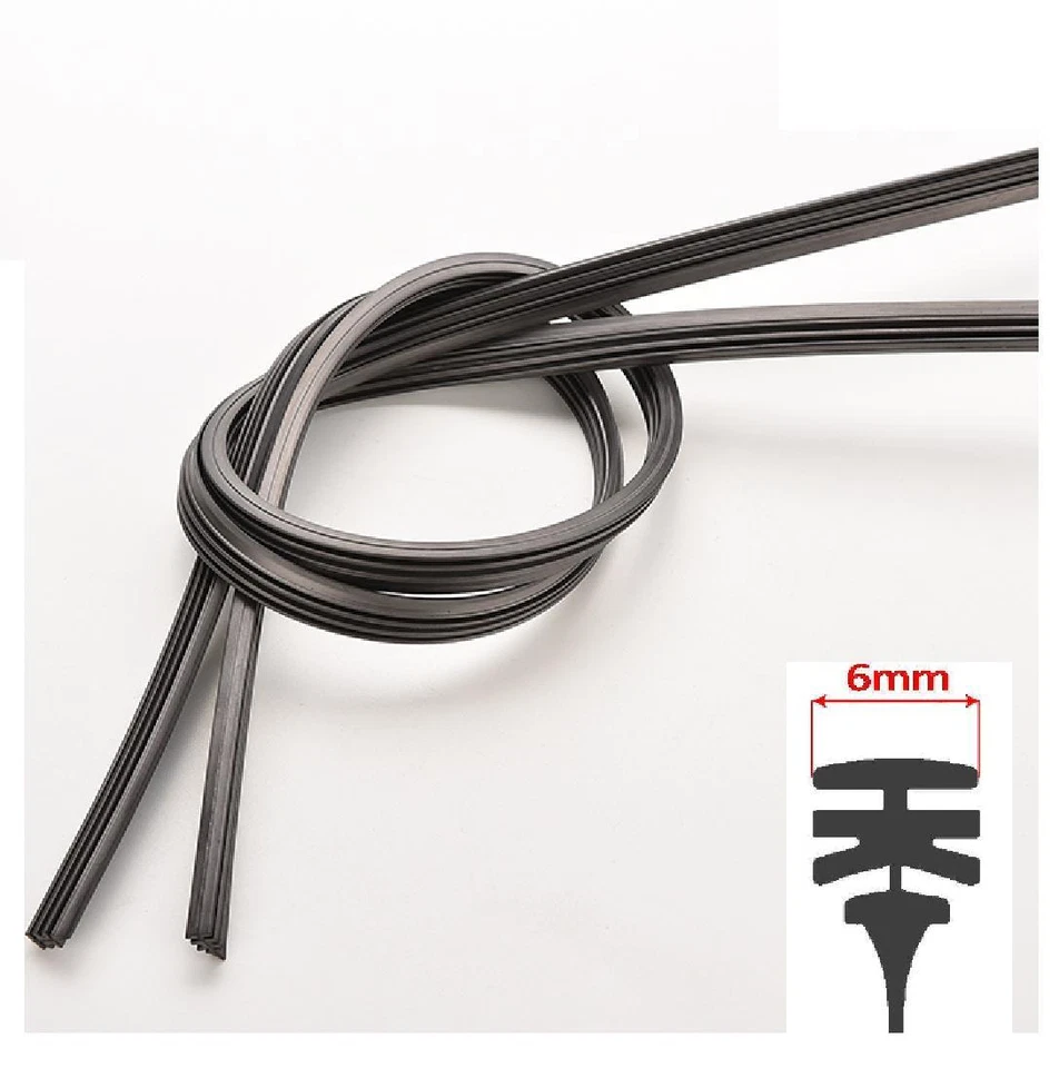 Lame en caoutchouc 200 à 700mm balai essuie-glace traditionel et Bosch Aerotwin