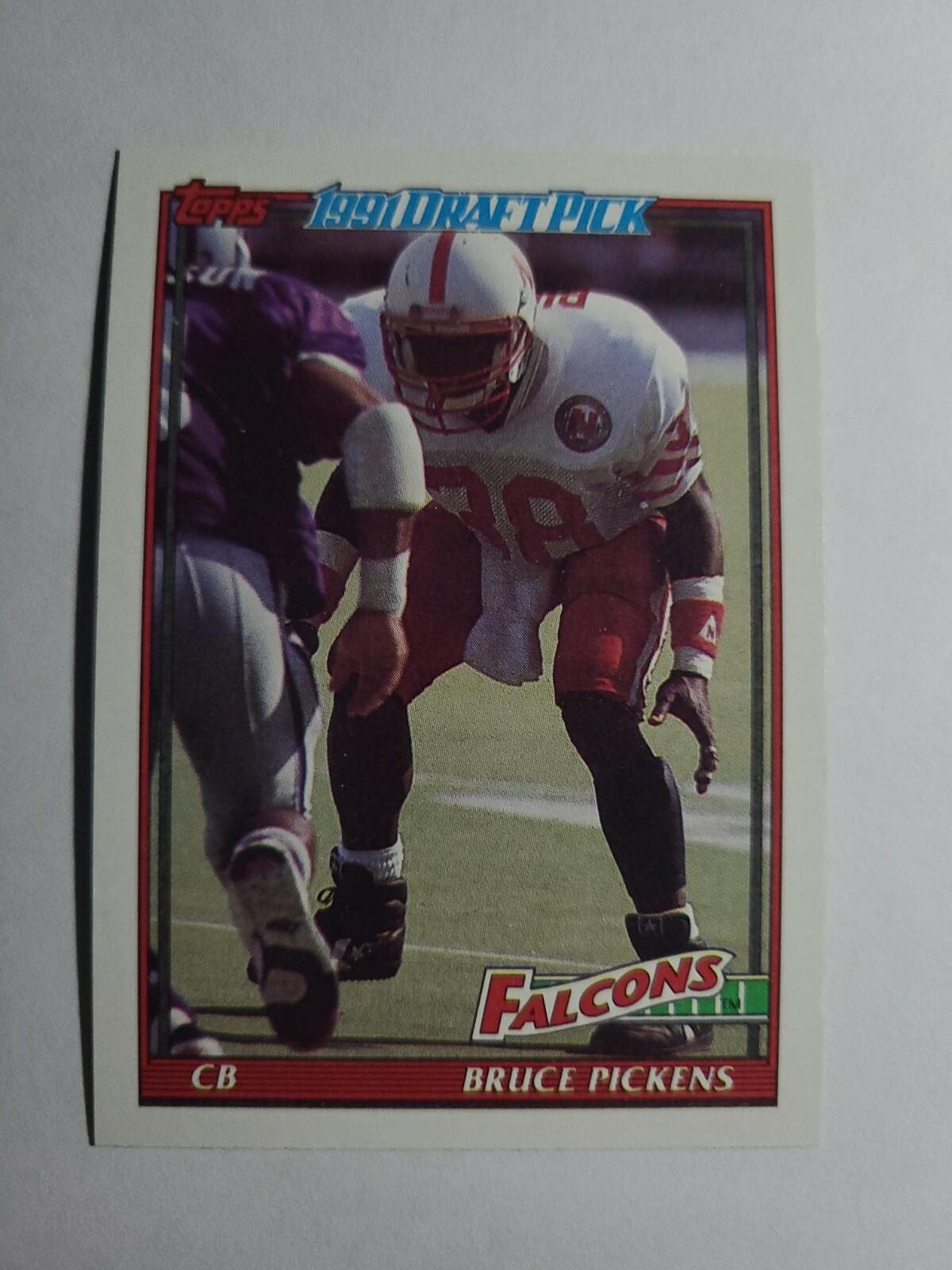 BRUCE PICKENS 1991 TOPPS FOOTBALL CARD # 567 D7347