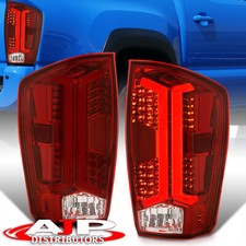 Red Lens Led Brake Stop Tail Lights Lamps Assembly For 2016-2023 Toyota Tacoma Red Lens Led Brake Stop Tail Lights Lamps Assembly For 2016-2023 Toyota Tacoma