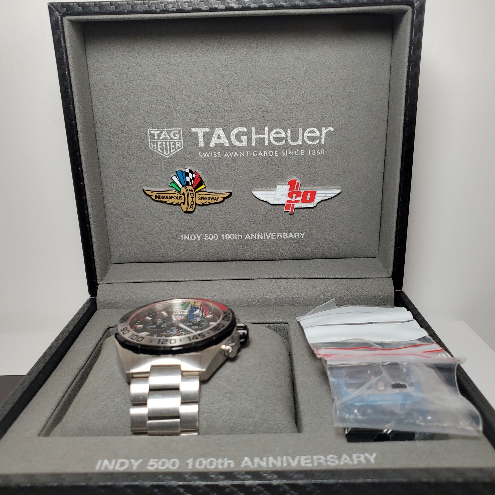 tag heuer indy 500 100th anniversary watch