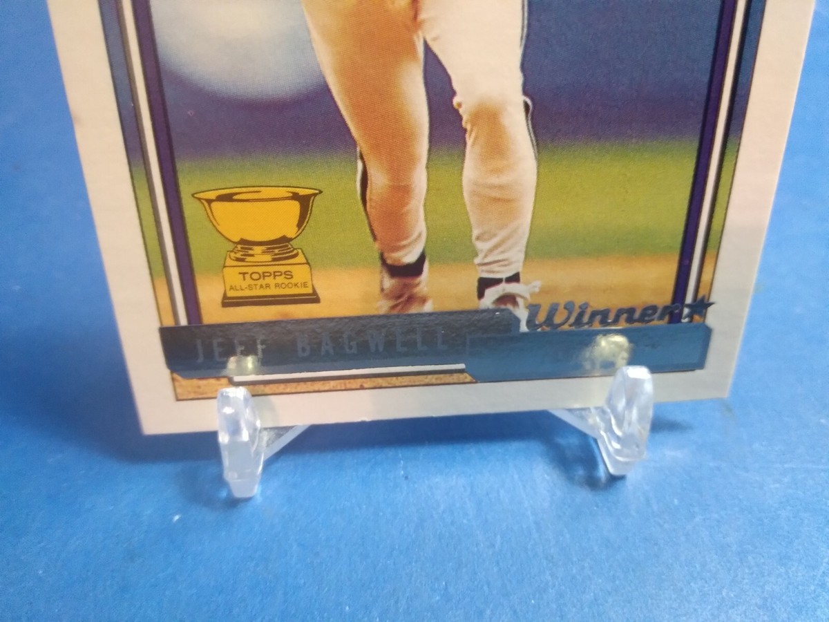 Jeff Bagwell Rookie Cup Card 1992 Topps Baseball Gold Winner