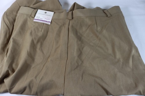 Women's Christopher & Banks Beige Dress Pants Size 12 Short NEW w/Tags - Picture 9 of 10