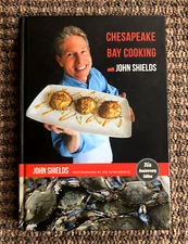 SIGNED 25th Anniversary Edition of "Chesapeake Bay Cooking," by John Shields