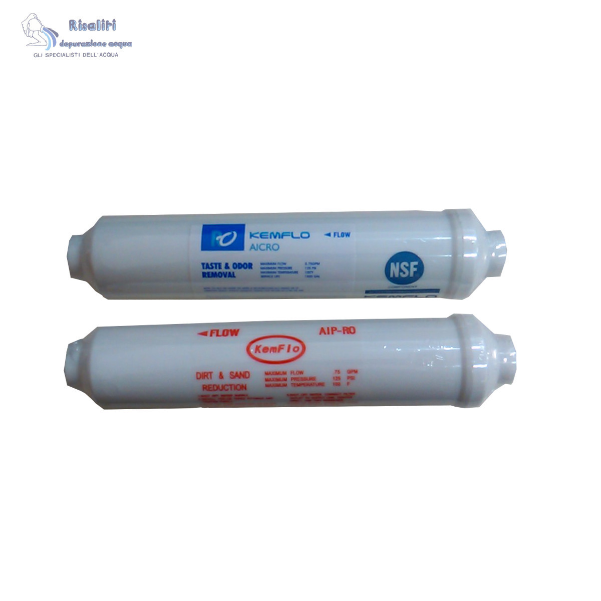 Offerta Kit Ricambio Filtri Osmosi 10" - Prezzo Stock Fabbrica