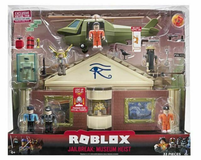 Roblox Rob0259 Jailbreak Museum Heist Playset For Sale Online Ebay - how to put good items on display roblox