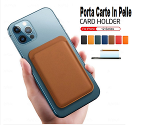 Custodia a portafoglio per iPhone 12 Mini, custodia protettiva a