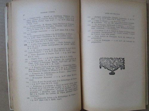 AUTOUR D'UNE BIBLIOTHEQUE. Pages offertes à Charles OURSEL, 1942 + 2 lettres - Picture 6 of 9