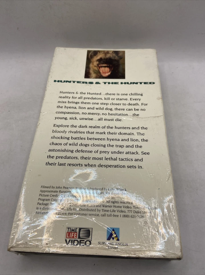 [VHS] Predators of the Wild Hunters and the Hunted Time Life Video John Pearson - Image 2 of 3