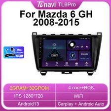 For Mazda 6 GH 2008-2015 Android CarPlay Car Radio GPS Multimedia Player Screen