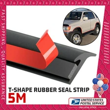 5M T Shape Rubber For Ford Car SUV Seal Weather Strip Door Edge Moulding Trims