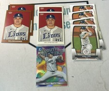 Kaima Taira 2023 Topps Bowman NPB Chrome Saitama Seibu Samurai Japan Lot Of 9