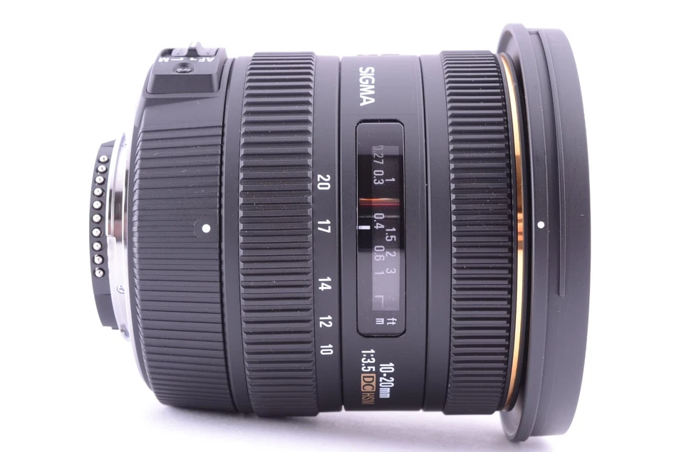 [N-COMO NUEVO] SIGMA EX DC 10-20mm f/3.5 HSM AF Lente Zoom Nikon F Cámara DSLR Japón Foto 3 de 4