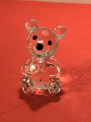 Swarovski Kristall Figur - TEDDYBÄR 4cm - Nr. 012262 - Neuwertig