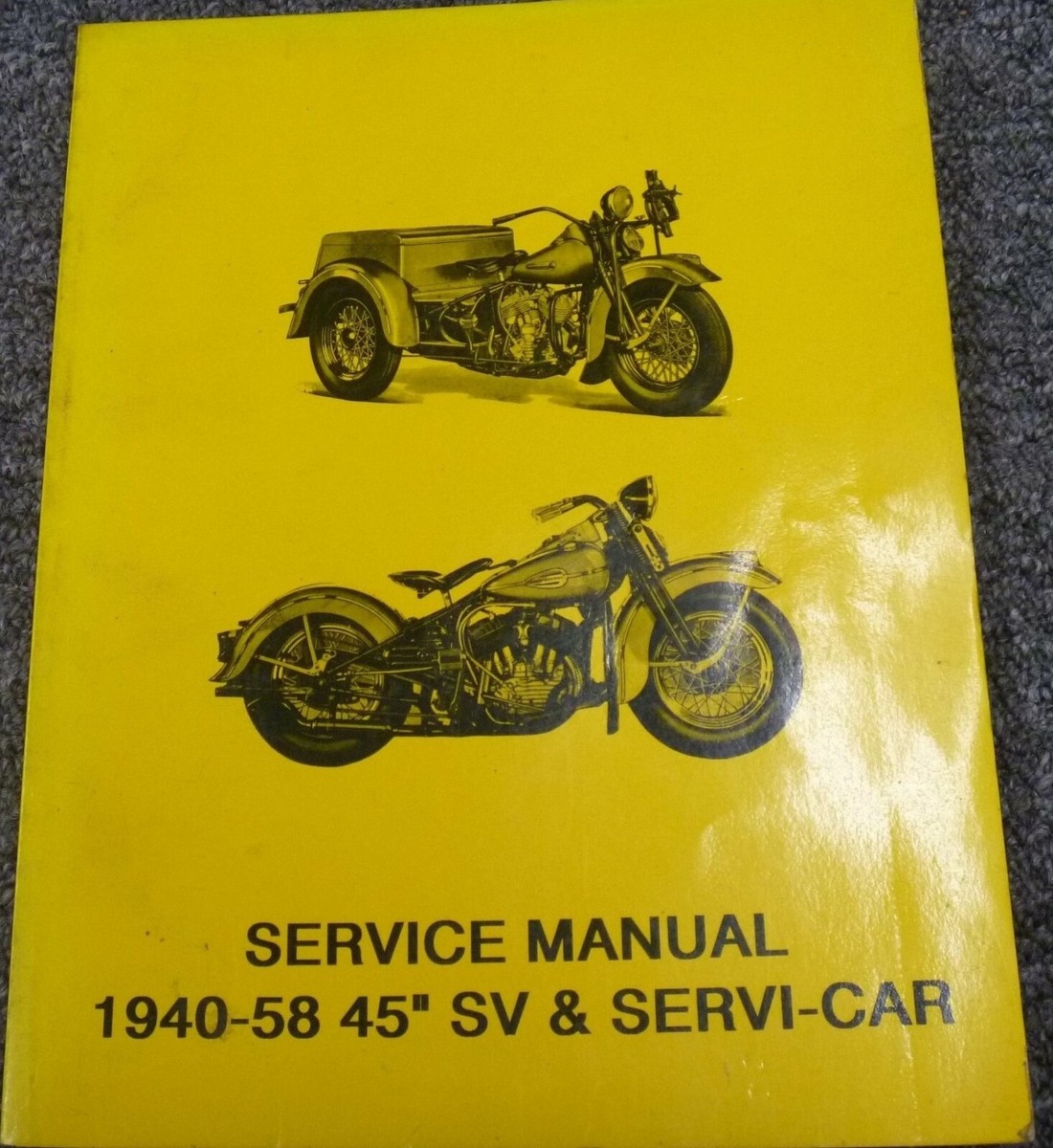 1952-1953 Harley Davidson 45