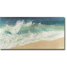 Tickle Wave by Robin Renee Hix Gallery-Wrapped Canvas Artwork (18 in x 36 in)