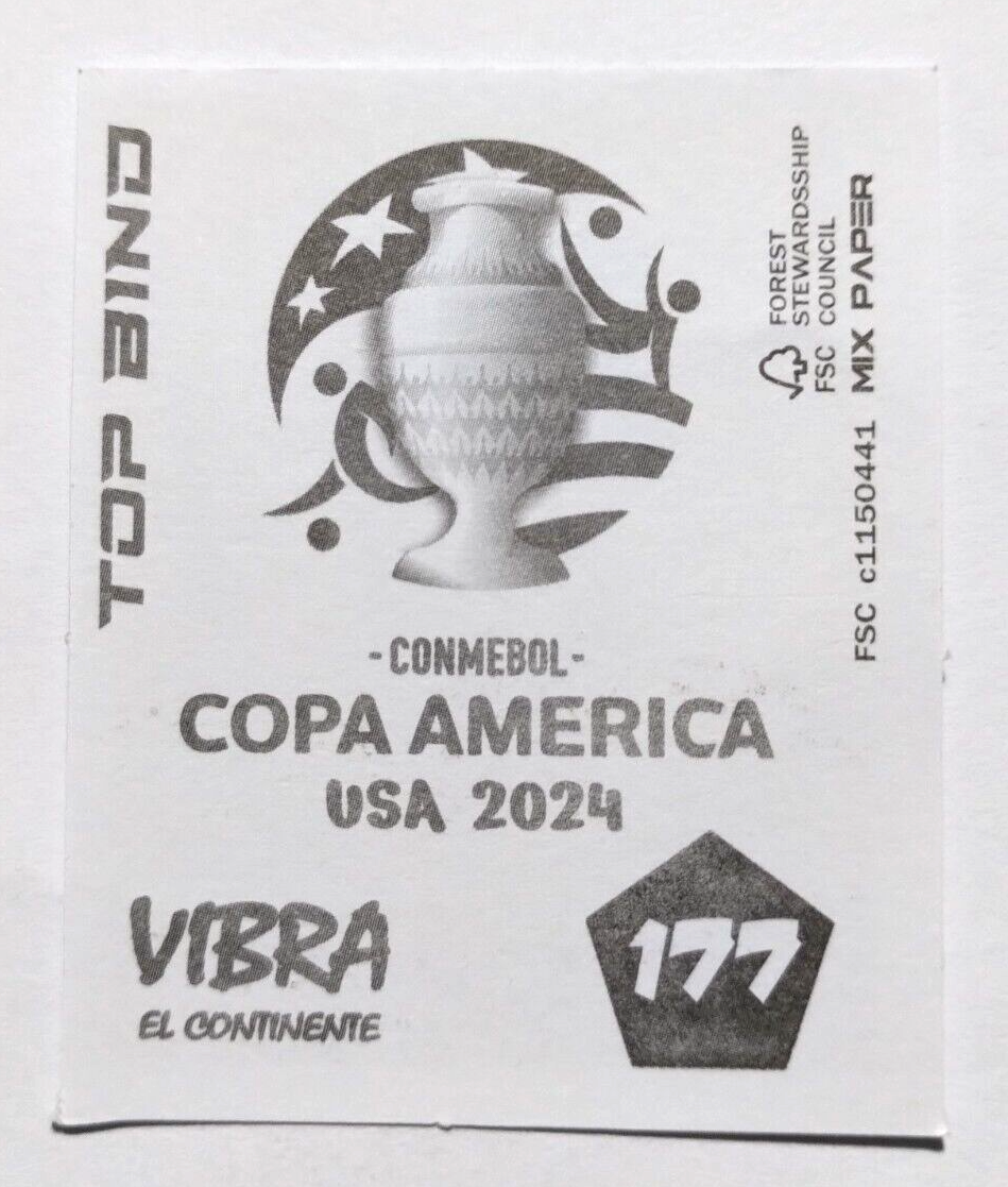 COPA AMERICA USA 2024 Sticker TB #177 JEFFERSON LERMA Colombia