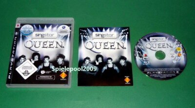 SingStar Queen mit Anleitung und OVP fuer Sony Playstation 3 PS3 