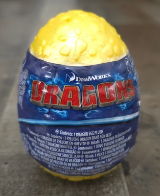 DreamWorks Dragons Gold Dragon Plush and Egg Appx 4'' In Egg 20134239