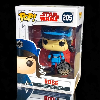 FUNKO POP STAR WARS ROSE (FIRST ORDER DISGUISE) #205 EXCLUSIVE