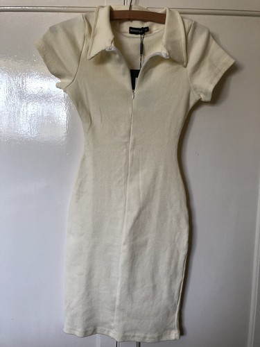 Polo Collar Bodycon Dress Size 