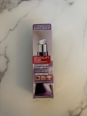 Loreal Paris Revitalift FILLER (+Hyaluronsäure) Augencreme 