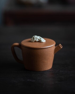 120cc chinese Yixing Handmade Zisha teapot JiangPo clay HanWa Hu Gongfu Tea
