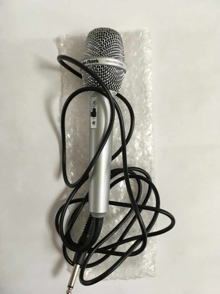 RadioShack 33-3008 Dynamic Omnidirectional Microphone | eBay