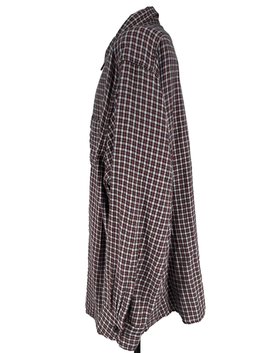 NWT Cremieux Reversible Shirt Men's 3XB Red Checked/Plaid $89 Long Sleeve - Picture 5 of 14