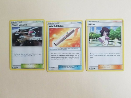 Pokemon Sun & Moon Burning Shadows 9 Card Lot - NM Condition - Picture 2 of 2