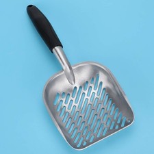 Cat Litter Scoop, Stainless Steel Litter with Cat Scoop Poop for Black 