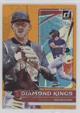 2022 Panini Donruss Diamond Kings Holo Orange Trevor Story #29 1ar2