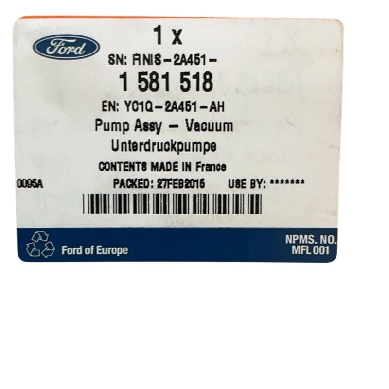 Pompe à vide de frein de rechange compatible Ford référence 1581518 - 3
