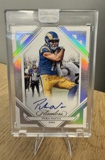 2023 Panini Flawless Puka Nacua Rookie Frame Signatures Silver Auto /20 Rams
