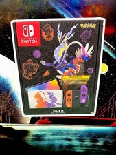 Nintendo Switch OLED Scarlet and Violet Edition Console US Model