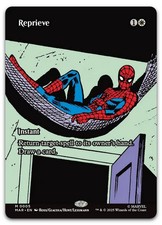Reprieve (Borderless) #5 (NM) Marvel Universe Eternal-Legal MAR Magic MTG