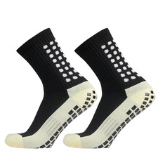 4 Pair Sport Socks Anti Slip W/ Grip Soccer Men Football Basketball Sock Premium
