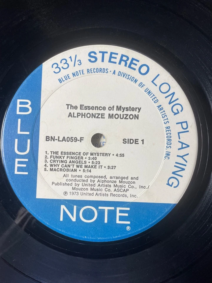 Alphonze Mouzon – The Essence Of Mystery LP Vinyl 1973 JAZZ Foto 3 de 4