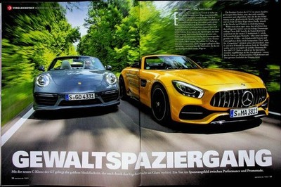 Sport Auto 07/2017 Mercedes AMG GT C Roadster mit 557PS besser als...?
