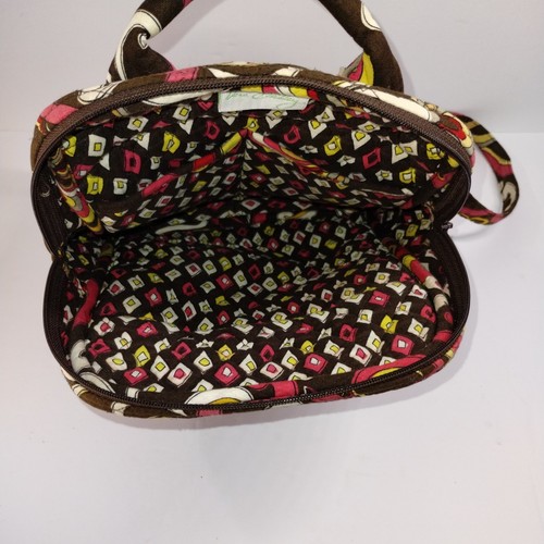Mochila De Colección Vera Bradley Retirada Estampado Paisley Acolchada Boho Colorida Años 90 Y2K - Imagen 12 de 14