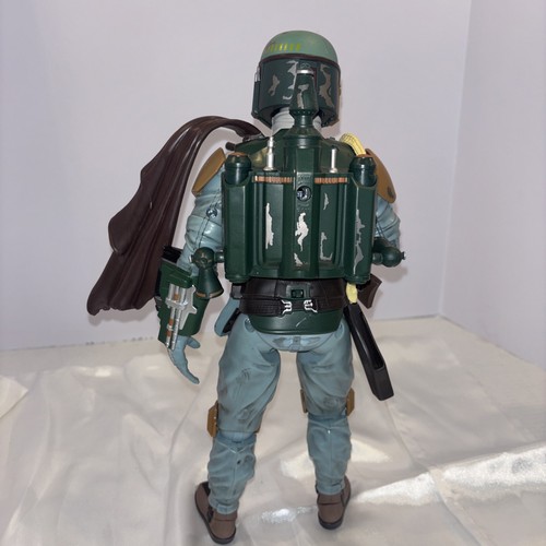Star Wars Boba Fett 14" Actionfigur 2014 Disney Store Talking getestet funktioniert - Bild 2 von 2