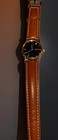 Vintage Citizen Watch Men Silver Gold Tone Day Date 5500-S24361