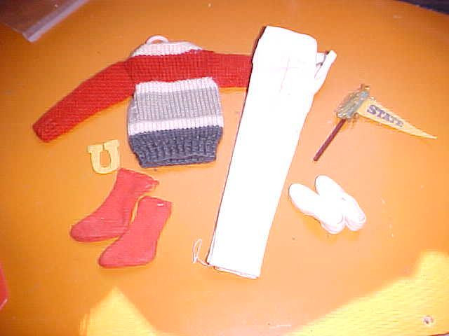 Vtg 1960's Barbie Doll KEN Outfit #770 CAMPUS HERO Complete w HTF 