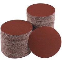 Schleifpapier 125Mm Klett Schleifscheiben 100 StüCk 400 KöRnung