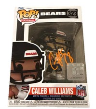 CALEB WILLIAMS signed (Chicago Bears) 🐻 Football Funko Pop #323 JSA CK19718