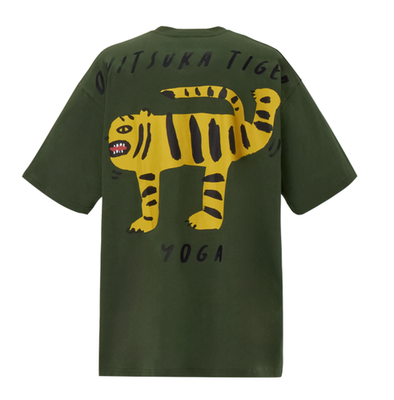 Onitsuka Tiger Oversized Graphic T-Shirt Unisex Lifestyle Tee