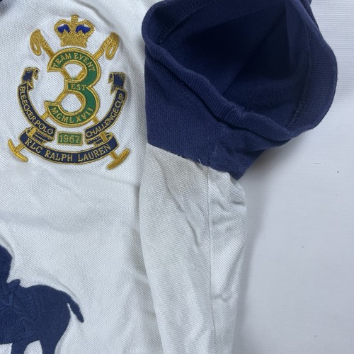 Vtg Ralph Lauren Polo Sport Womens Sz L Bleecker Challenge Cup Rugby Shirt 1967 - Picture 6 of 10